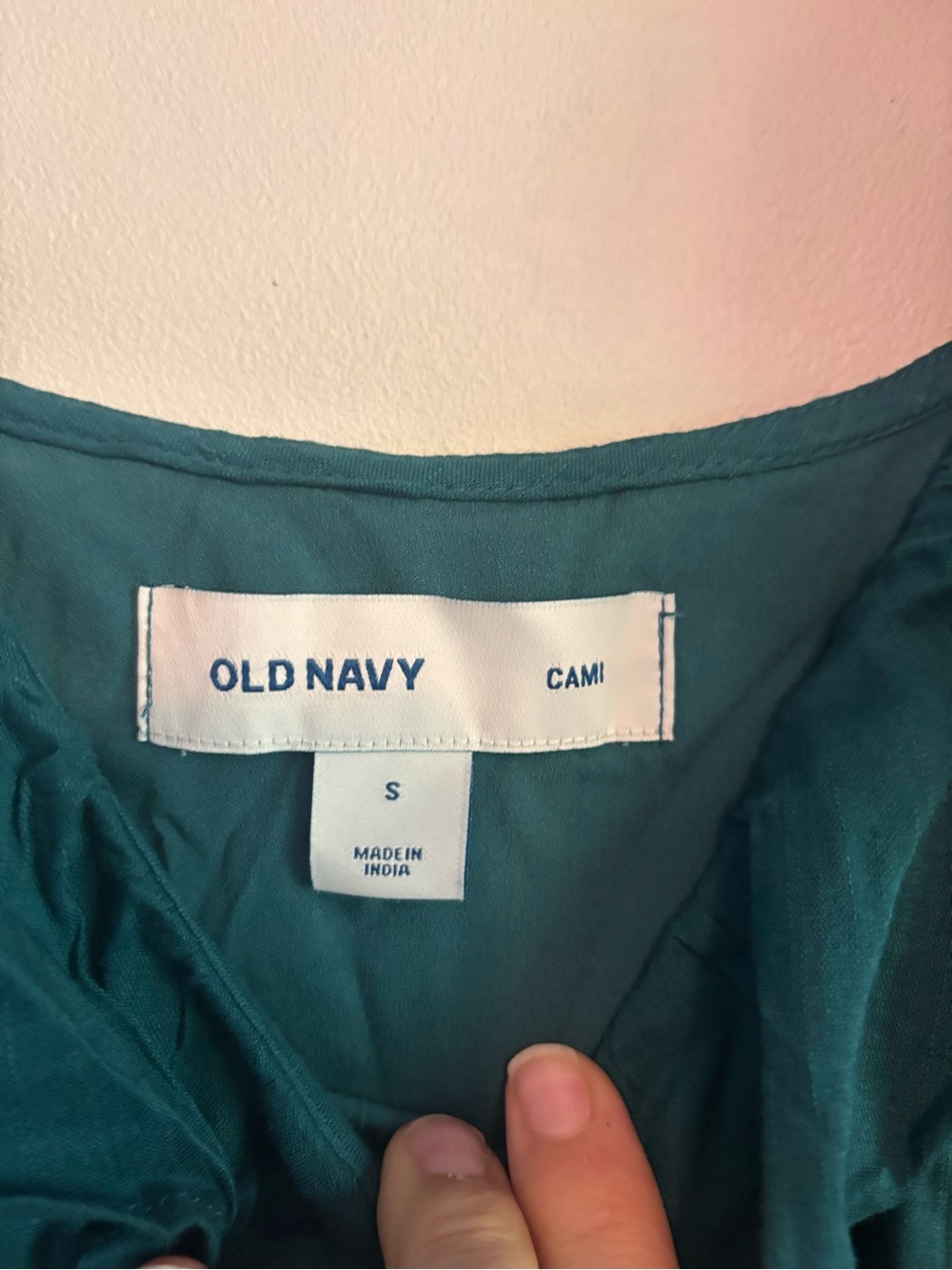 Old Navy Teal Green Cami Ruffled Tie Waist Casual Midi/Maxi Dress - Picture 4 of 7